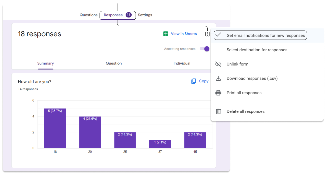 Learn how to enable Built-in Email Notifications in Google Forms